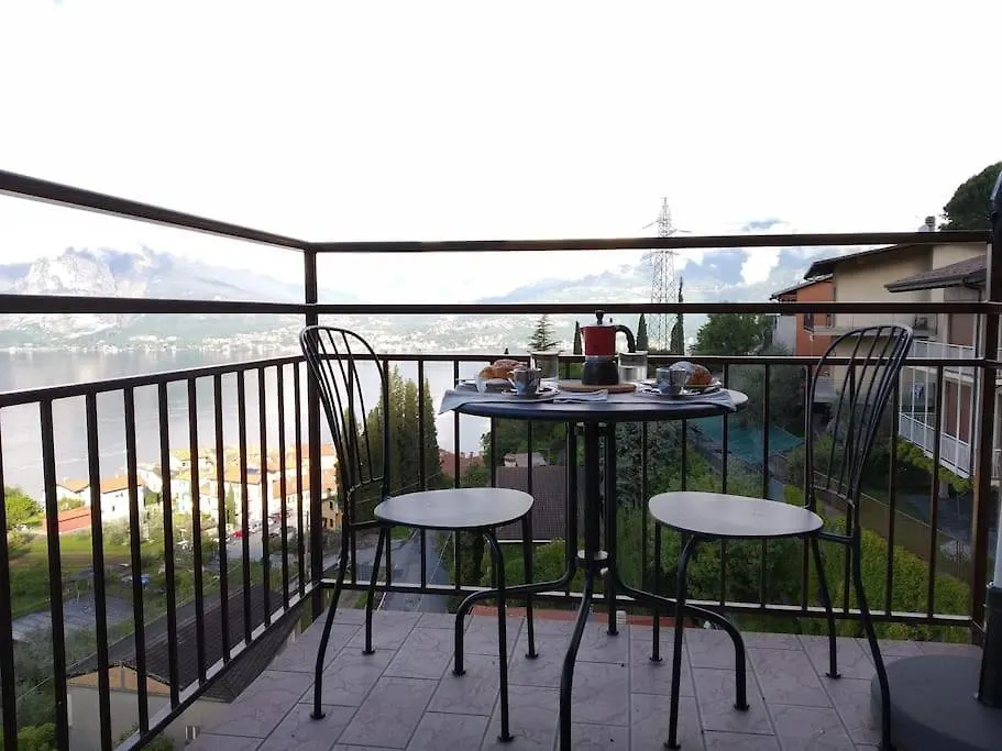 Casa Blu: Refurbished, Amazing View - Lake Como Perledo Apartment